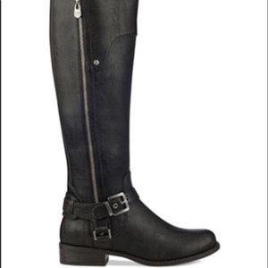 Tall riding Guess brand black boots
